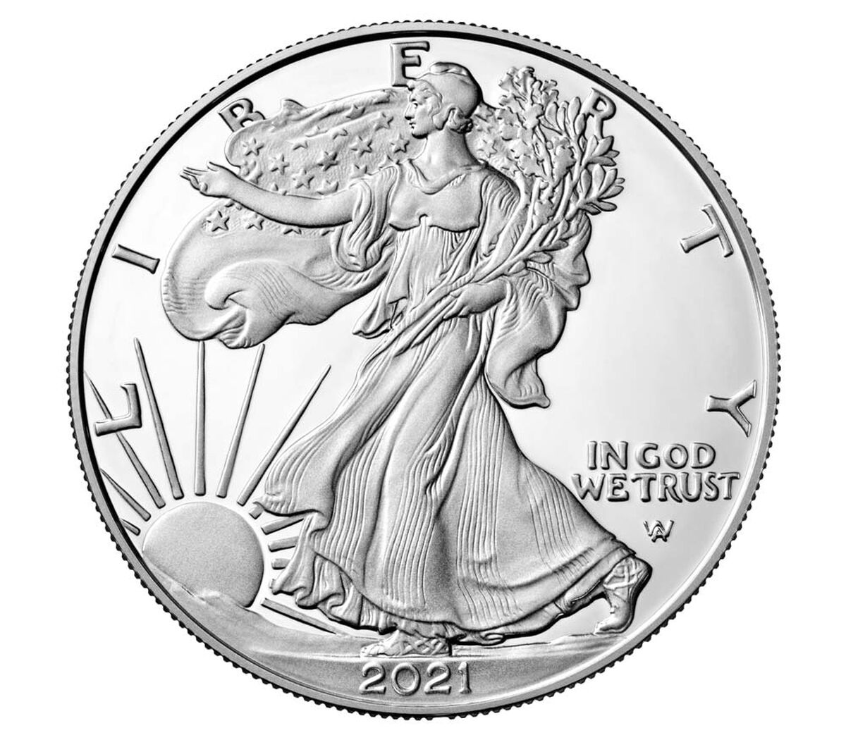 2021 American Eagle Silver Coin – 1 oz BU | Brilliant Uncirculated Bullion