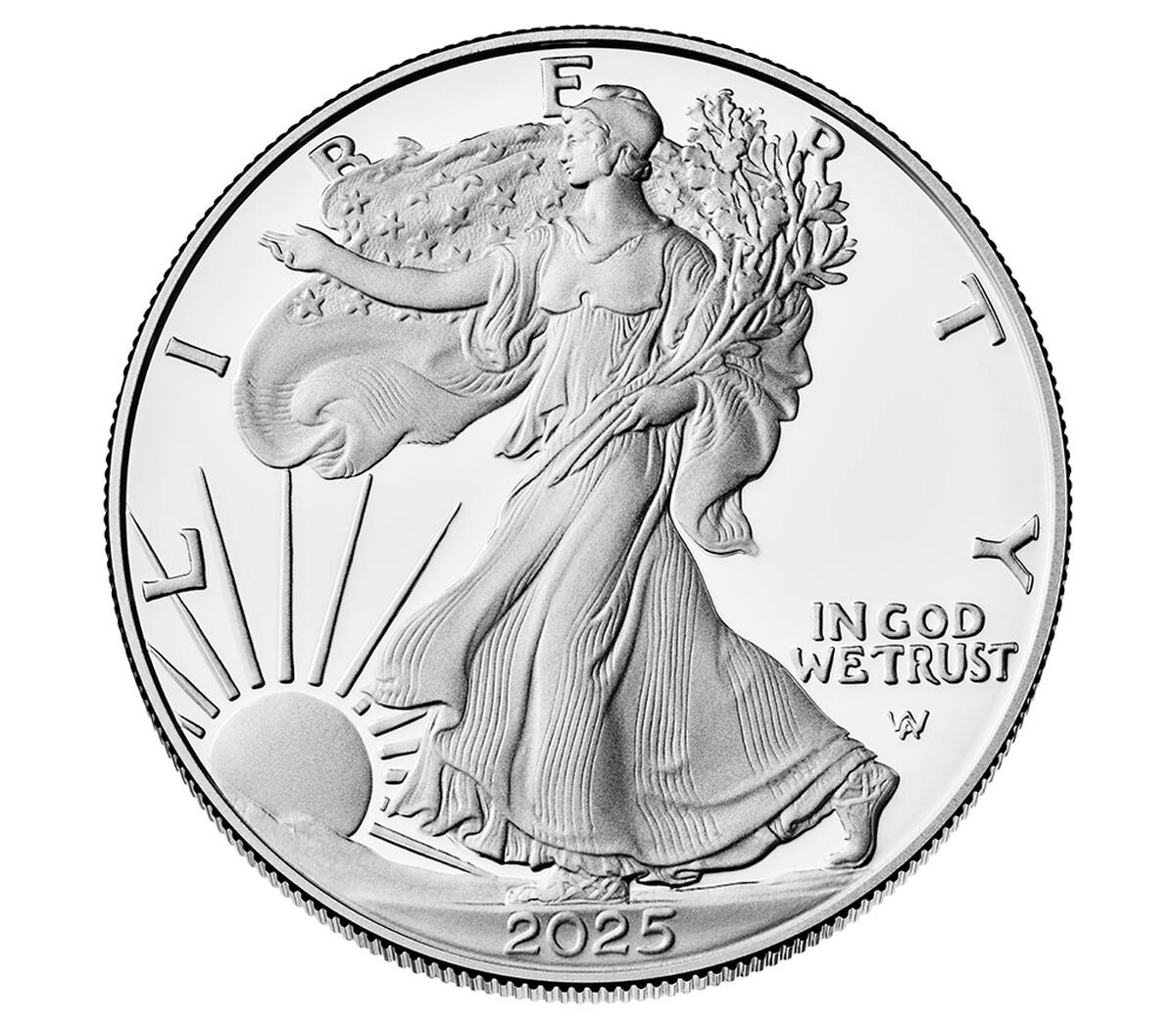 2025 American Eagle Silver Coin – 1 oz BU | Brilliant Uncirculated Bullion