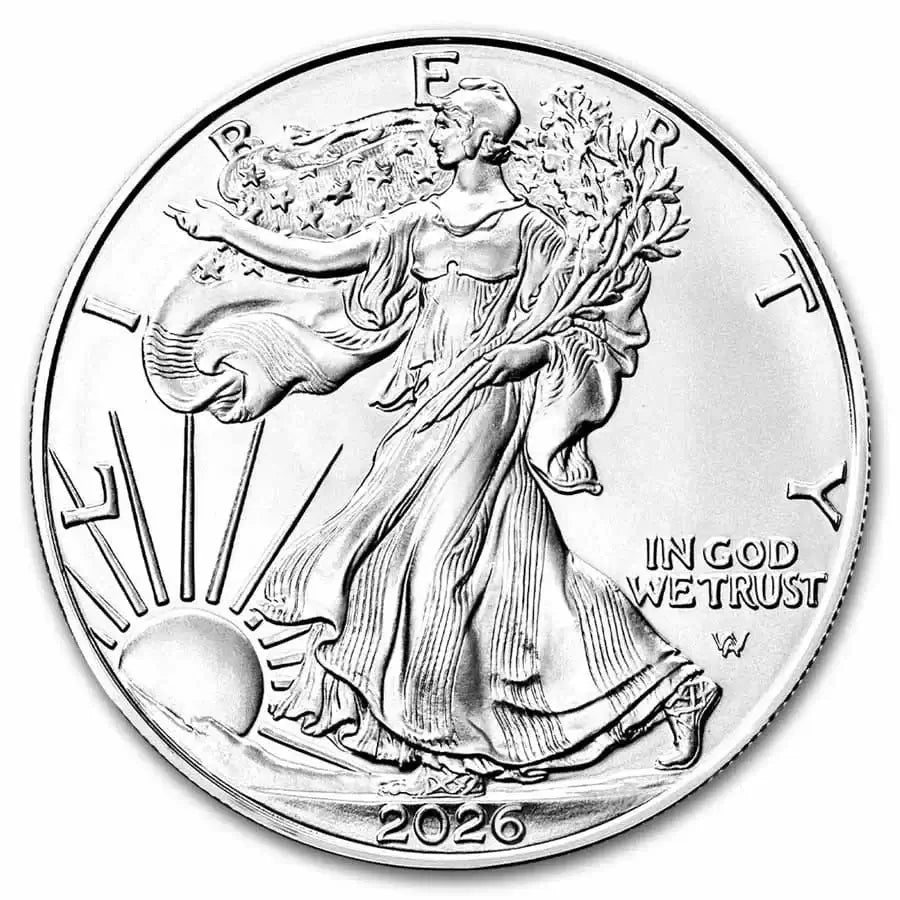 2026 American Eagle Silver Coin – 1 oz BU | Brilliant Uncirculated Bullion